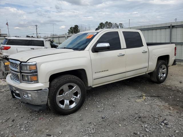 3GCPCSEC9EG461849 - 2014 CHEVROLET SILVERADO C1500 LTZ WHITE photo 1