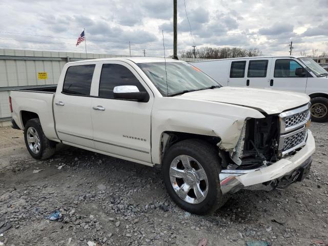 3GCPCSEC9EG461849 - 2014 CHEVROLET SILVERADO C1500 LTZ WHITE photo 4