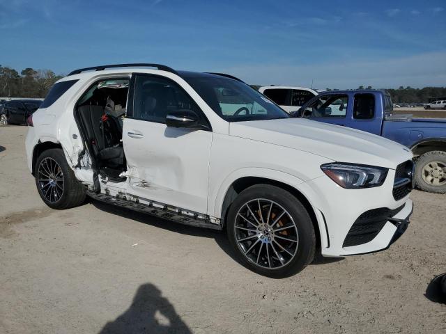 4JGFB5KE5MA437076 - 2021 MERCEDES-BENZ GLE 450 4MATIC WHITE photo 4