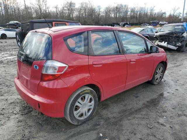 JHMGE88269S030608 - 2009 HONDA FIT RED photo 3