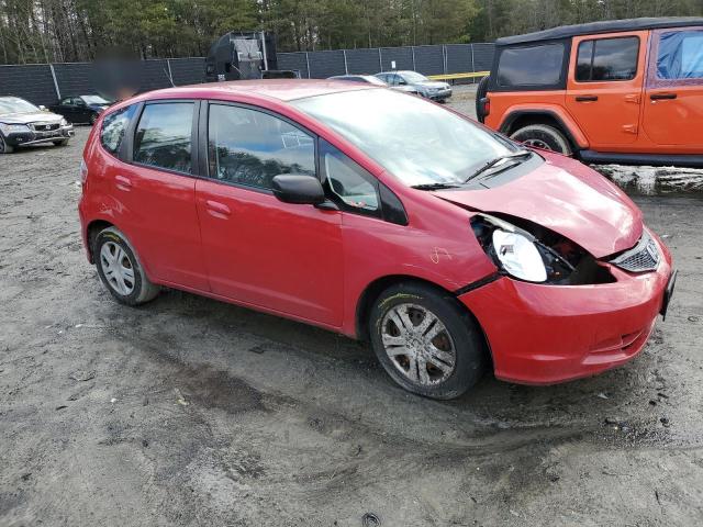 JHMGE88269S030608 - 2009 HONDA FIT RED photo 4