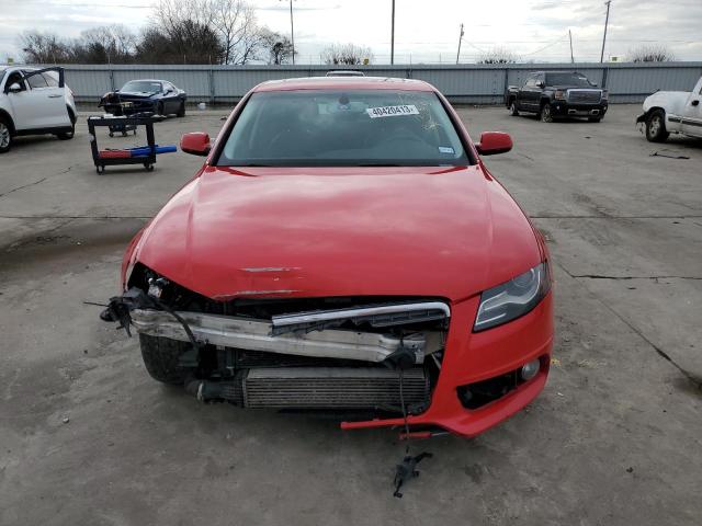 WAUFFAFL7CN013381 - 2012 AUDI A4 PREMIUM PLUS RED photo 5