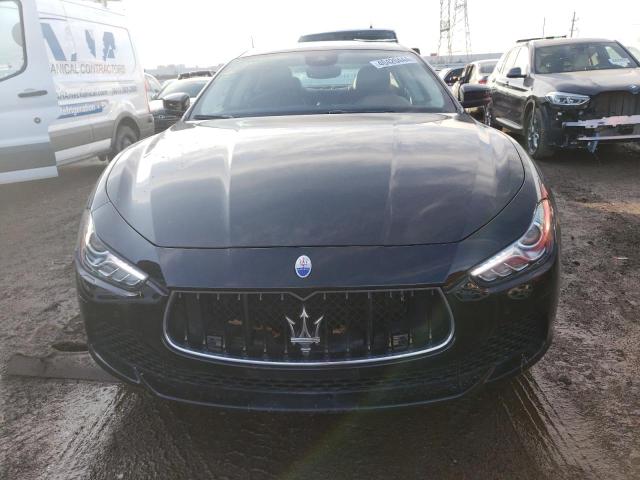 ZAM57RTA4H1230202 - 2017 MASERATI GHIBLI S BLACK photo 5