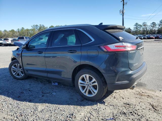 2FMPK4J90KBB20746 - 2019 FORD EDGE SEL GRAY photo 2