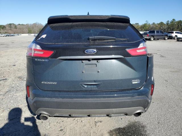 2FMPK4J90KBB20746 - 2019 FORD EDGE SEL GRAY photo 6