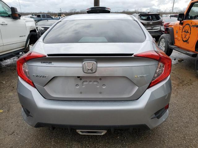 2HGFC2F88KH573772 - 2019 HONDA CIVIC SPORT 银色 照片 6