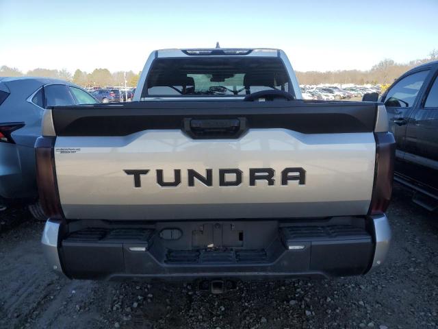 5TFLA5AB6NX012207 - 2022 TOYOTA TUNDRA CREWMAX SR SILVER photo 6