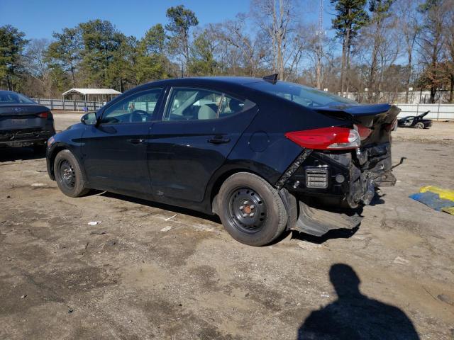 5NPD74LF8HH057940 - 2017 HYUNDAI ELANTRA SE BLACK photo 2