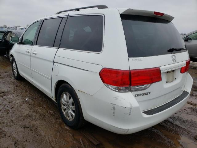 5FNRL38638B407834 - 2008 HONDA ODYSSEY EXL WHITE photo 2