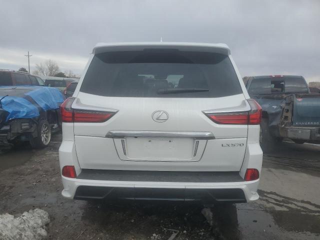 JTJDY7AX2L4324141 - 2020 LEXUS LX 570 WHITE photo 6