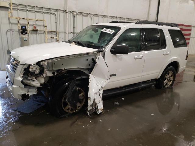 1FMEU73868UA92073 - 2008 FORD EXPLORER XLT WHITE photo 1