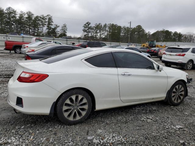 1HGCT1B86DA001166 - 2013 HONDA ACCORD EXL WHITE photo 3