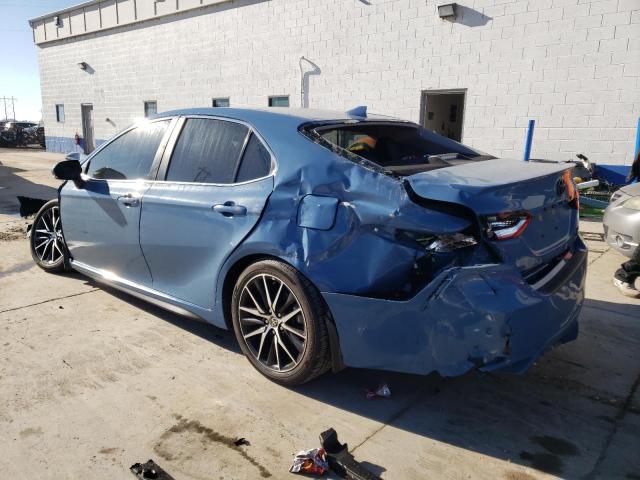 4T1G11BKXPU084696 - 2023 TOYOTA CAMRY SE NIGHT SHADE TURQUOISE photo 2