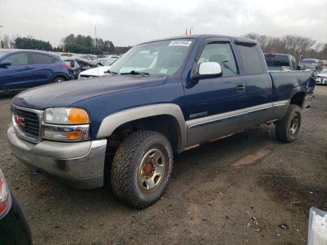 1GTGK29U8YE394680 - 2000 GMC NEW SIERRA K2500 BLUE photo 1