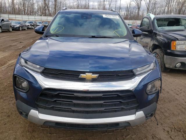 KL79MRSL2MB046296 - 2021 CHEVROLET TRAILBLAZE LT BLUE photo 5