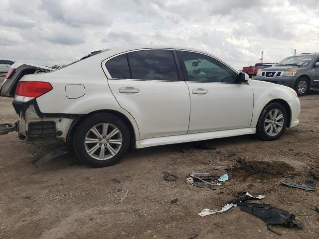 4S3BMCG68B3231495 - 2011 SUBARU LEGACY 2.5I PREMIUM WHITE photo 3