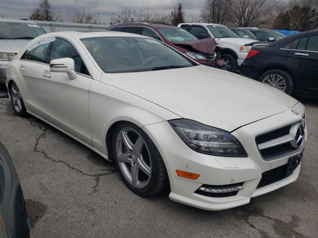 WDDLJ9BB7EA097881 - 2014 MERCEDES-BENZ CLS 550 4MATIC WHITE photo 1