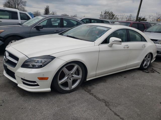 WDDLJ9BB7EA097881 - 2014 MERCEDES-BENZ CLS 550 4MATIC WHITE photo 2