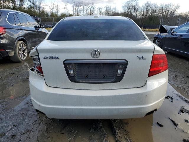 19UUA66244A072685 - 2004 ACURA TL WHITE photo 6