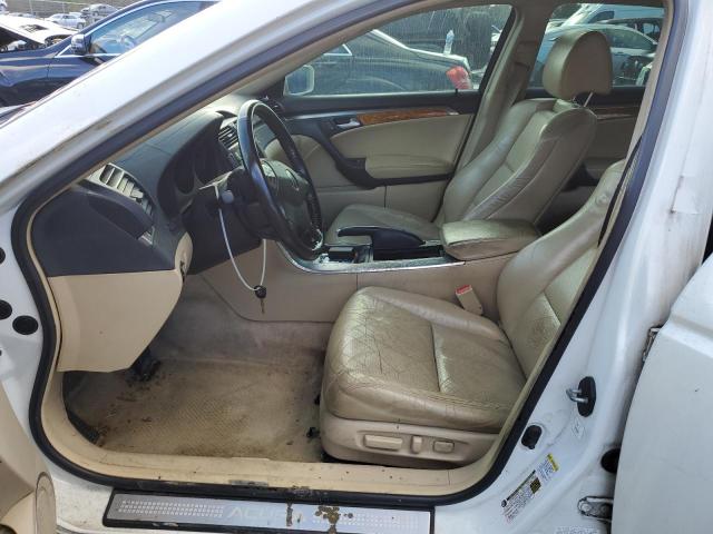 19UUA66244A072685 - 2004 ACURA TL WHITE photo 7