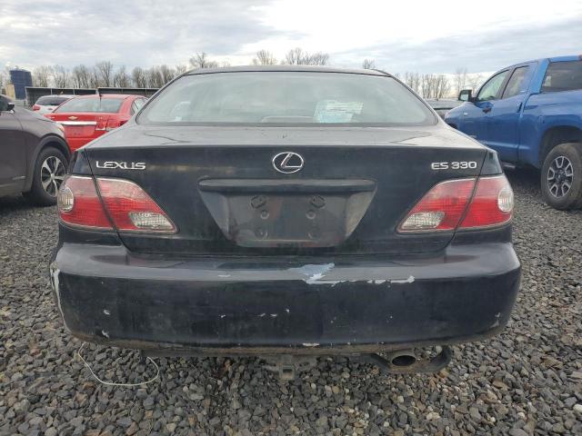 JTHBA30G840013054 - 2004 LEXUS ES 330 BLACK photo 6