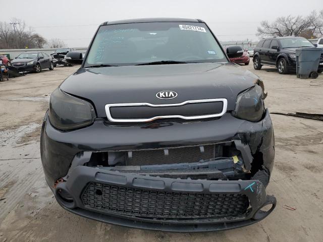 KNDJN2A25F7804599 - 2015 KIA SOUL BLACK photo 5