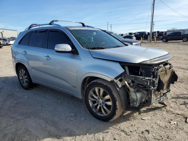 5XYKWDA23CG249177 - 2012 KIA SORENTO SX SILVER photo 4