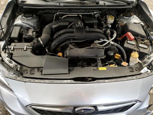 4S3GTAA61K3754167 - 2019 SUBARU IMPREZA SILVER photo 11