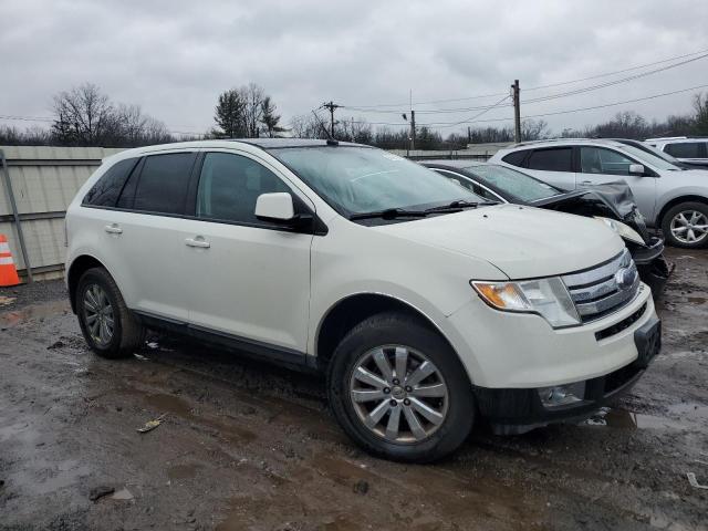 2FMDK4JCXABA97019 - 2010 FORD EDGE SEL WHITE photo 4