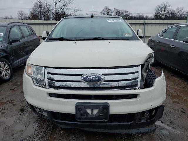 2FMDK4JCXABA97019 - 2010 FORD EDGE SEL WHITE photo 5