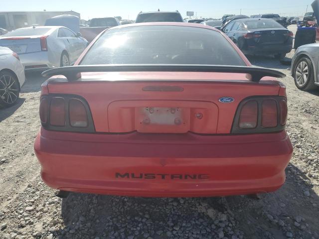 1FALP4040VF115422 - 1997 FORD MUSTANG RED photo 6