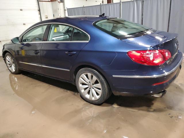 WVWMP7AN4CE546131 - 2012 VOLKSWAGEN CC SPORT BLUE photo 2