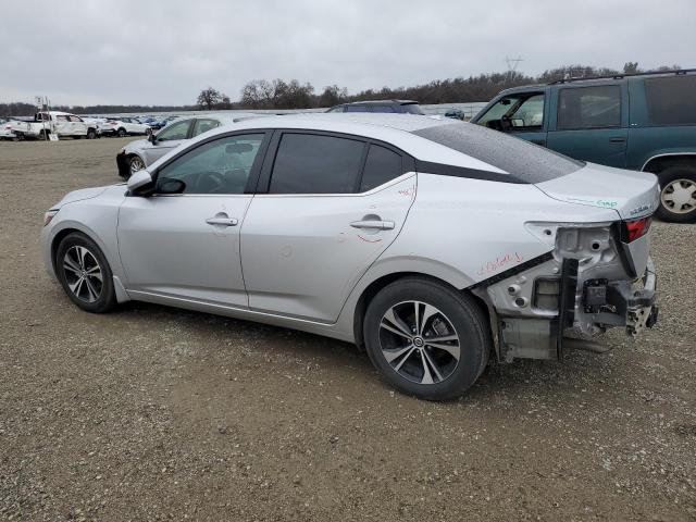 3N1AB8CVXNY257414 - 2022 NISSAN SENTRA SV SILVER photo 2