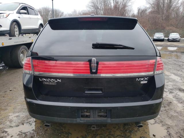 2LMDU88C58BJ24827 - 2008 LINCOLN MKX BLACK photo 6