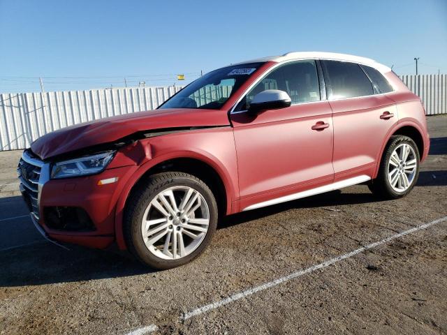 WA1BNAFY9J2244842 - 2018 AUDI Q5 PREMIUM PLUS RED photo 1