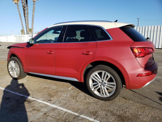 WA1BNAFY9J2244842 - 2018 AUDI Q5 PREMIUM PLUS RED photo 2