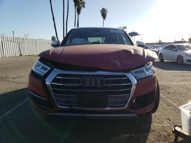 WA1BNAFY9J2244842 - 2018 AUDI Q5 PREMIUM PLUS RED photo 5