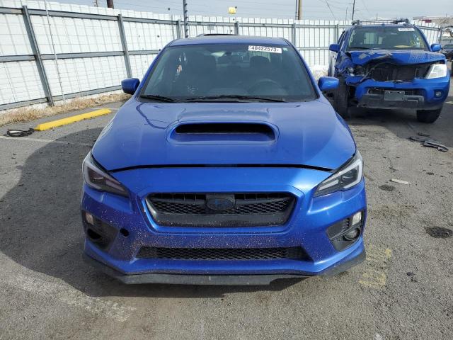 JF1VA1E65H9830220 - 2017 SUBARU WRX PREMIUM BLUE photo 5