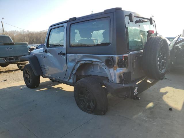 1C4AJWAG5DL700147 - 2013 JEEP WRANGLER SPORT SILVER photo 2