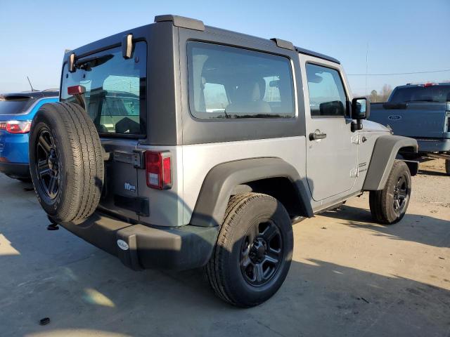 1C4AJWAG5DL700147 - 2013 JEEP WRANGLER SPORT SILVER photo 3