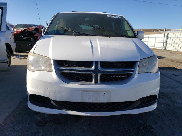 2C4RDGCG1ER212755 - 2014 DODGE GRAND CARA SXT WHITE photo 5