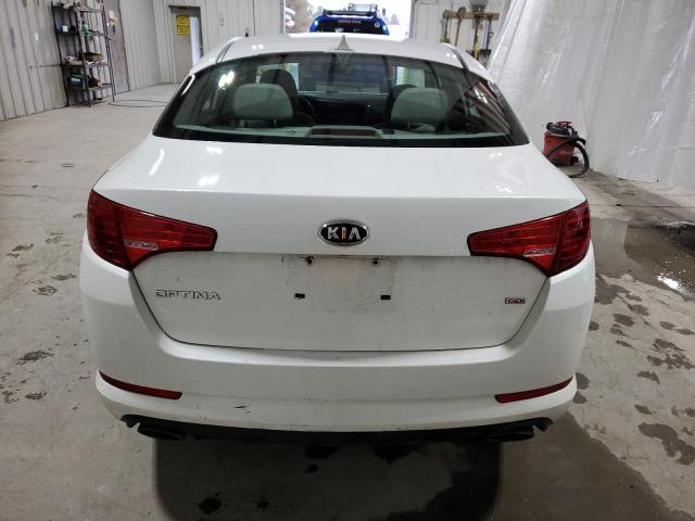 5XXGM4A77CG024529 - 2012 KIA OPTIMA LX WHITE photo 6