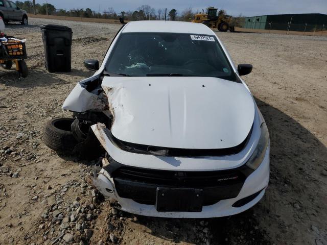 1C3CDFBB2FD405687 - 2015 DODGE DART SXT WHITE photo 5