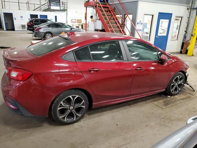 1G1BE5SM3K7139713 - 2019 CHEVROLET CRUZE LT RED photo 3