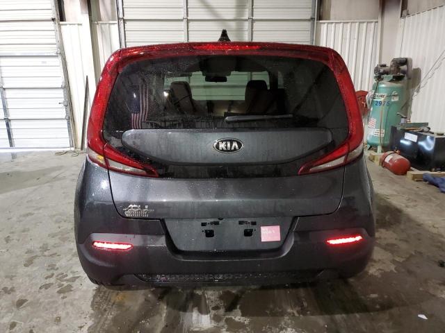 KNDJ23AU8M7793577 - 2021 KIA SOUL LX GRAY photo 6