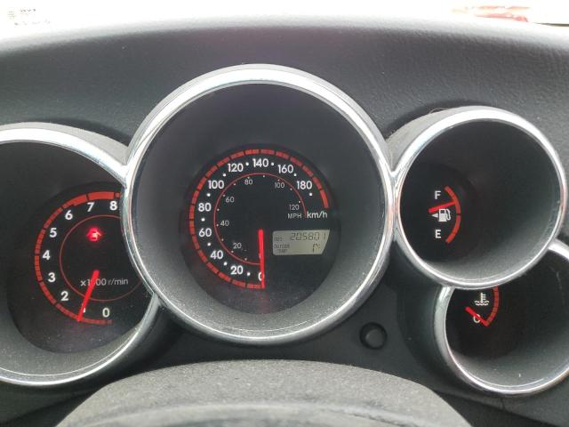 2T1KR32E27C670738 - 2007 TOYOTA COROLLA MA XR SILVER photo 9