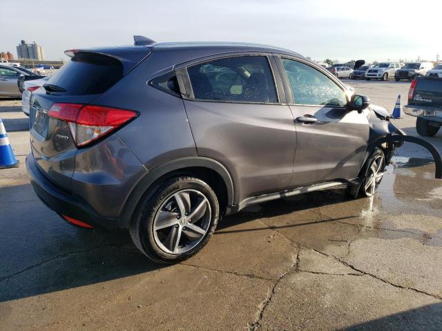 3CZRU6H57NM760973 - 2022 HONDA HR-V EX GRAY photo 3