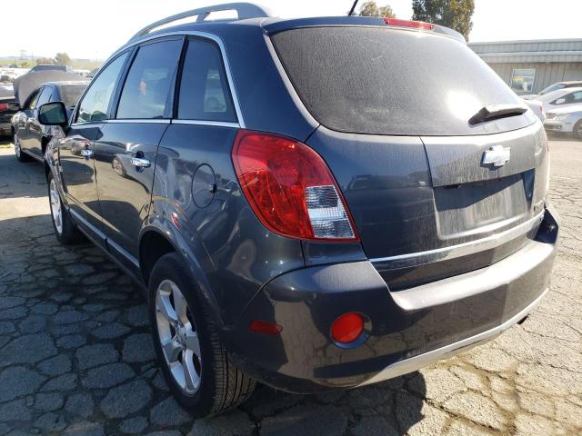 3GNAL4EK3DS560405 - 2013 CHEVROLET CAPTIVA LTZ GRAY photo 2