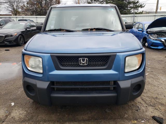 5J6YH18706L013707 - 2006 HONDA ELEMENT EX BLUE photo 5