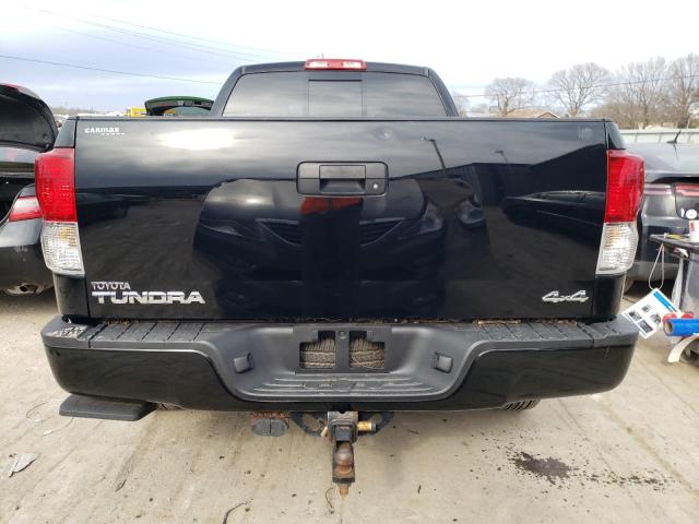 5TFUM5F13BX018344 - 2011 TOYOTA TUNDRA DOUBLE CAB SR5 BLACK photo 6